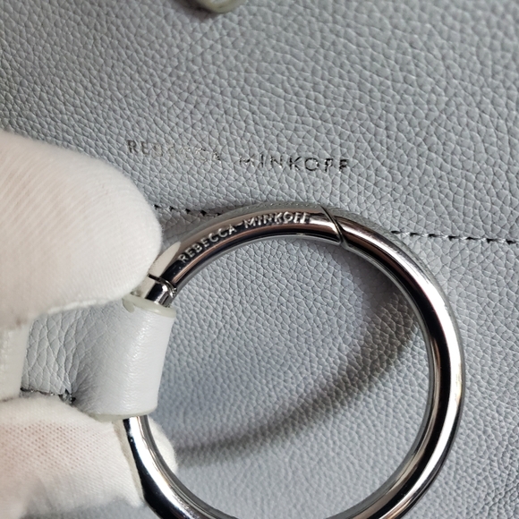 Rebecca Minkoff 'Megan' Shoulder Bag in Dusty Gray - Picture 10 of 17